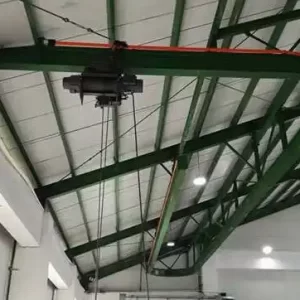 MONORAIL CRANE CURVE - Struktur Belok